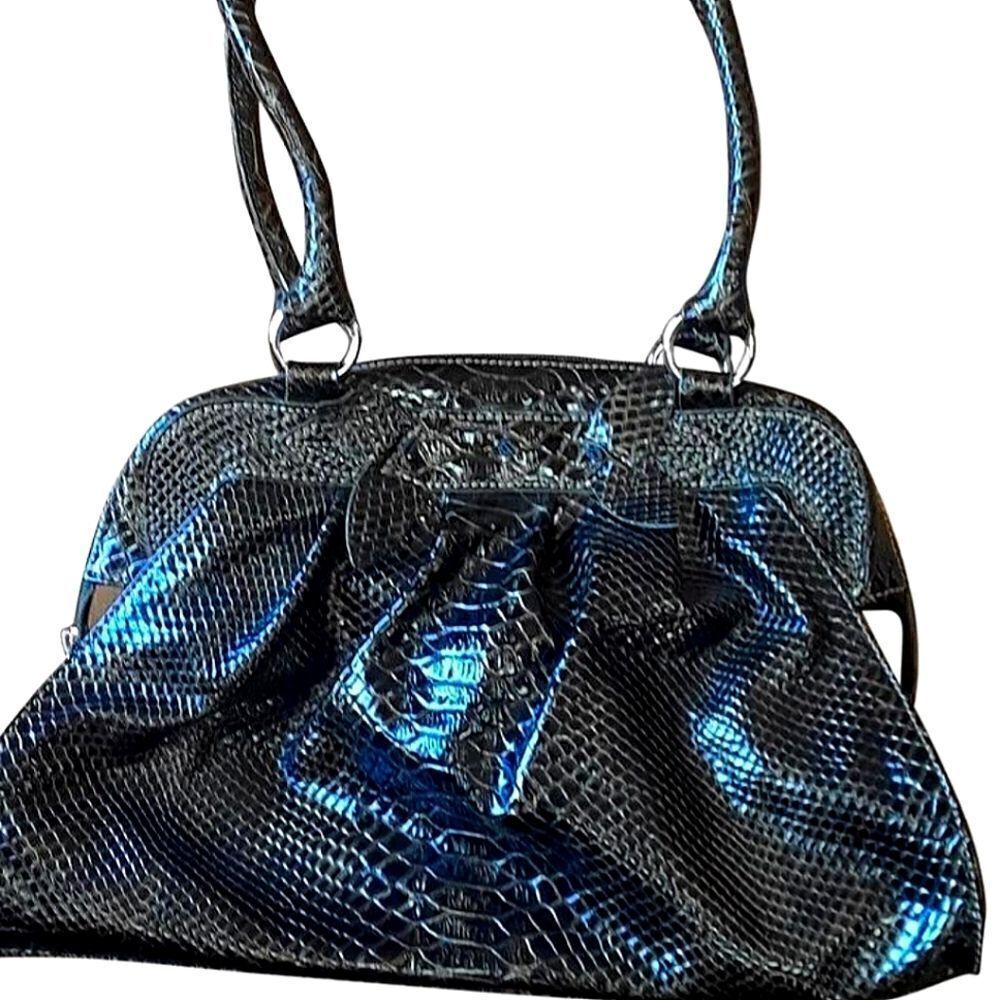 Faux Snake Skin Shoulder Bag NWOT